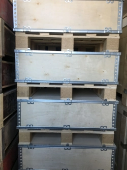Steel strap box