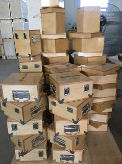 Steel strap box
