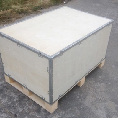 Steel strap box
