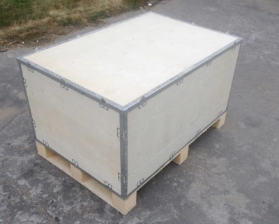 Steel strap box